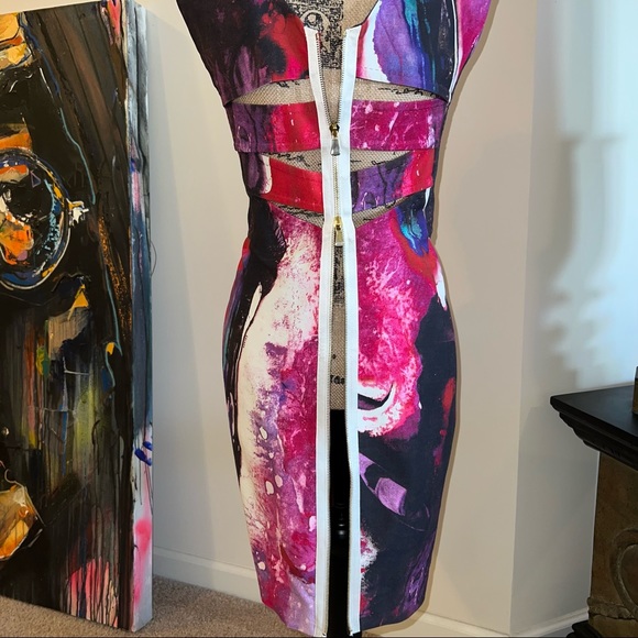 New Escada Delphi Dress in “Fantasy”- Euro-40 U.S.-10 - Picture 13 of 15